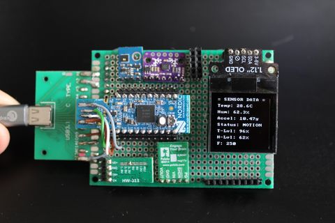 nRF52840 Multi-Sensor Board